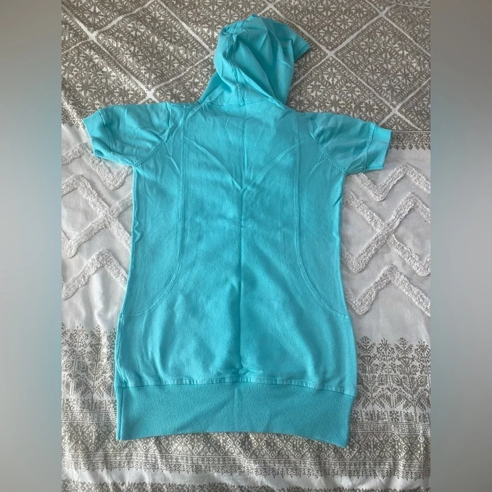 EUC Y2K v-neck short sleeve sweater size large - Picture 8 of 9